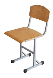 Non-adjustable height student chair ST-5 (reinforced)