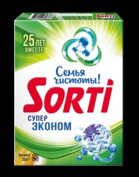 SORTI Super Economy Automatic synthetic detergent powdery universal "SORTI Super Economy".