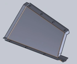71-411.16.23.23.230 Front mask left side ceiling panel