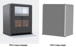 Solid municipal waste collection module TKO-2