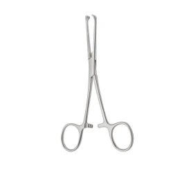 TZ-01-262-15,2 Clamp for gripping intestinal wall, straight, 152 mm