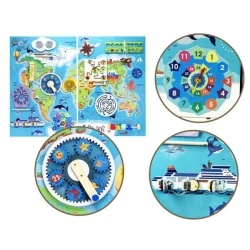 Bisiboard (didactic panel) MATERICA AND OCEANS