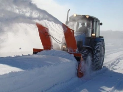 Mounted snowplough Su 2.5