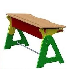 Pupil's table adjustable single-seat plywood series "Alphabet" (desk A,B,C), height group 2-4; 3-5; 4-6.