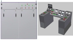 Electric drive control device for crane DEK-631