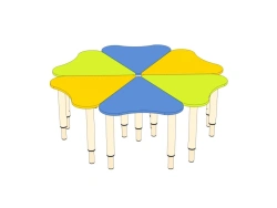 Children's table "Romashka 6" SDR-6(1-3)