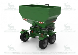 Mineral fertiliser spreader RMU-2000-P/2 "Leader"