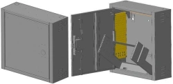 Reinforced wall-mounted switchgear cabinet SHRNu-4U-235-22