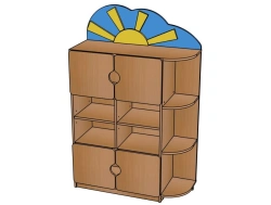 Shelving Unit ''Sunny'' / SZh82