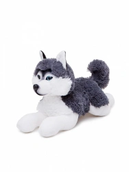 Soft stuffed toy "Husky Grey" 45cm