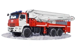 Fire foam hoist PPP 38-100 (65222) mod. 01 UV TU on chassis KAMAZ 65222-53