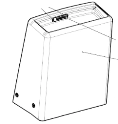 71-411.16.21.21.433 Rear post cover