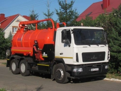 Slush truck KO-530-05 (based on chassis MAZ-6312C3, MAZ-631226)