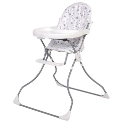 Polini kids high chair 152 Stars, white-grey, item number 0002218-14