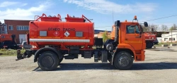 Tank truck for transportation of oil and oil products ACN 4671R3-10 on chassis Kamaz 53605-5N
