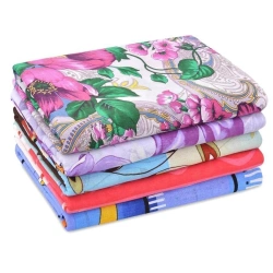 Adult bed linen of cotton and mixed linen fabrics: Bottom pillowcase.
