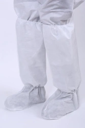 Additional special footwear for work with radioactive and chemically toxic substances: High-GSH shoe covers.