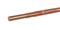Enamel-insulated wire, double-layered for mechanised winding, with temperature index 180, PETD-180 grade.