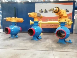 Steel ball valves, type ????, nominal diameter 25-1400