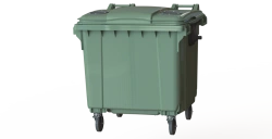 Mobile waste bin 1100 l Art.29.C19.V (20.807.1.70.PE; 21.056.70.PE.V)