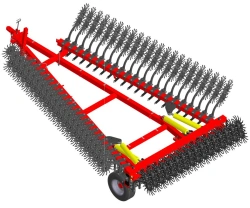 BMR-19 rotary hoe harrow