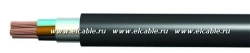 Flexible, non-combustible cable with a sheath made of halogen-free polymer compositions KGRUEng(A)-HF