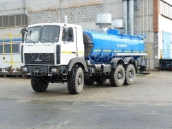 Tank truck for transportation of technical and food liquids 6601A3, 6601A4 on Ural chassis (4320-80,82; 5557-80,82)