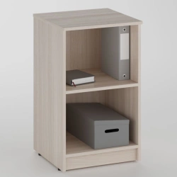 Stationary cabinet 1 shelf in niche