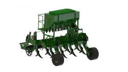 Deep loosener "Truzhenik" GRS1-4000-00-03 with granular fertiliser spreading system