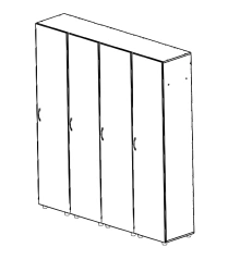 Modular wall, module SMD.21