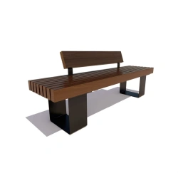 Rostov bench with backrest article 77195