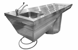 TANARTIS® autopsy table, with accessories "Prime Standard"