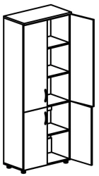 Filing cabinet 4104 "Rhythm" series