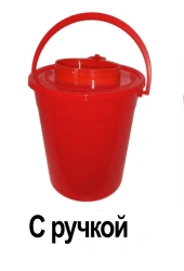 Container for collection, storage, transportation and disposal of barbed-cutting waste MK-01-Universal according to TU 9398-001-