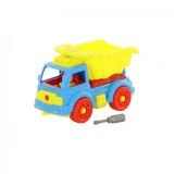 Constructor-transport "Dump Truck" (27 elements) (in a net), Item No. 73006.