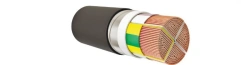 Flame retardant power cable with cross-linked polyethylene insulation for voltage up to 1kV PvBShvng(A)-LS