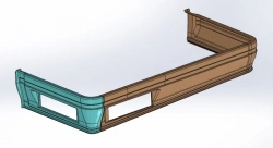 5299-351-5107340 SB Rear right catwalk moulding