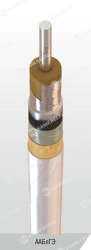 Cable for electrostatic precipitators with aluminium conductors, with impregnated paper insulation, for voltage 110 kV of AABLGE