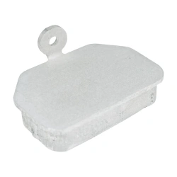 Metal plug (shielding) for IEC 320 C14 port