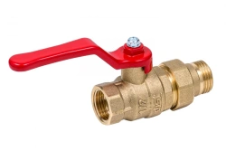 Ball valve with American connection Dist, series "Expert" DN15 1/2" BP-HP, 141P