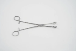 VZ-Shch-55-2 Haemorrhoidal forceps, terminal, straight, 250 mm.