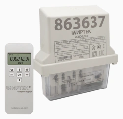 MIRTEK-12-RU single-phase multifunctional electricity meters. Case SP3