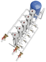 Modular automated filter of fine mechanical water purification from suspended solids UMV-112M