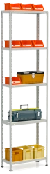 Metal shelf reinforced shelving unit model STF Shelf 735-2.5