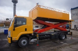 APK-10 on chassis ISUZU FSR34UL-LCUN, FSR34UL-NCUN, FSR34VL-NCUN, FSR34UL-PCUN, FSR34VL-PCUN. GIRD brand. Type 5765N. Modificati