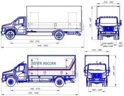 Diesel-engined trucks with technically permissible maximum mass exceeding 3,5 tonnes but not exceeding 12 tonnes type