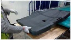 K0 tailgate lower boot liner hdg