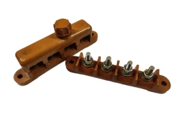 Single row terminal pads with cover