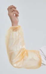 Personal protective equipment made of polyvinyl chloride film material: special additional decontaminated clothing on