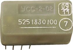 Part of low frequency amplifiers autonomous amplifier of tracking system USS-2-02 OAO "U-U PPO" Russia